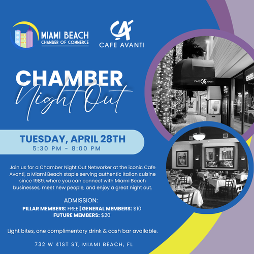 MBCC: Chamber Night Out at Cafe Avanti