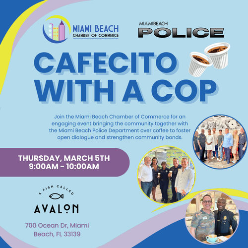 Cafecito with a Cop at A Fish Called Avalon