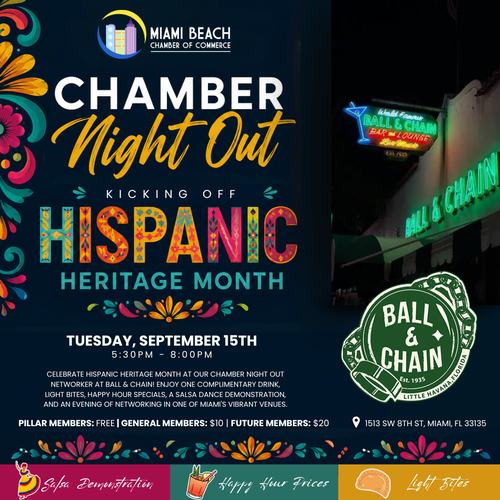 MBCC: Chamber Night Out: Hispanic Heritage Month