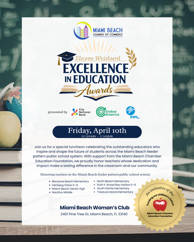 MBCC: Elayne Weisburd Excellence in Education Award Reception 2026