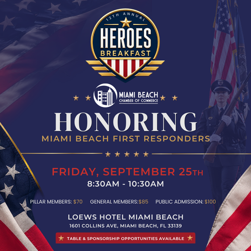 MBCC: 2026 Annual Heroes Breakfast @ Loews Miami Beach
