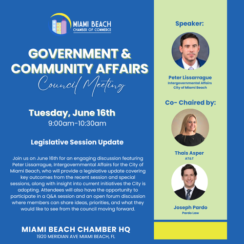 MBCC: Government & Community Affairs Council