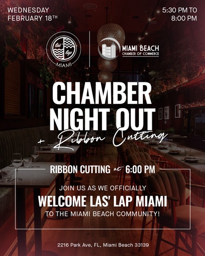 MBCC: Las’ Lap Chamber Night Out & Ribbon Cutting
