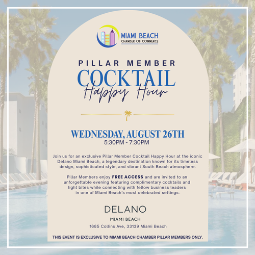 Pillar Member Cocktail Happy Hour