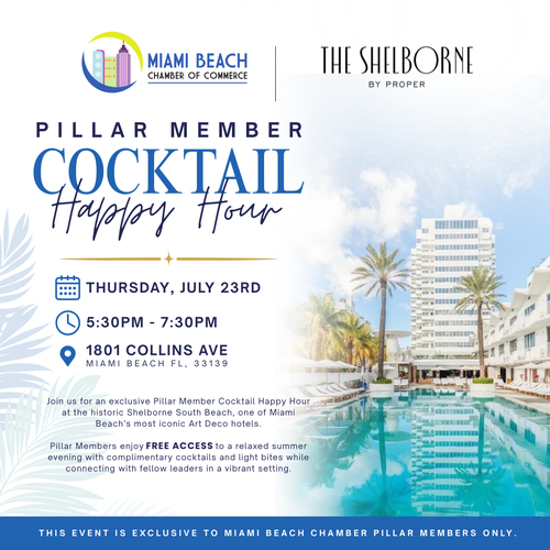 Pillar Member Cocktail Happy Hour