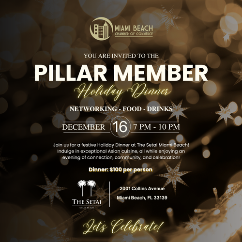 MBCC: Annual Pillar Holiday Dinner at The Setai