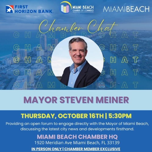 Chamber Chat with Mayor Steven Meiner