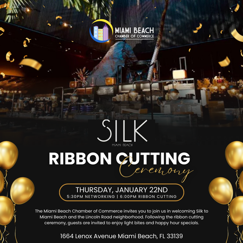 POSTPONED: MBCC: Ribbon Cutting Ceremony – Silk