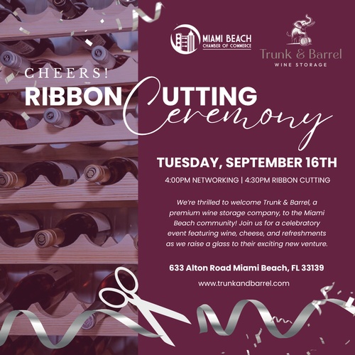 Ribbon Cutting – Trunk & Barrel Wine Storage